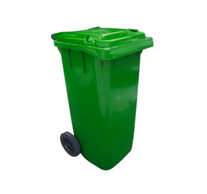 Contentor Verde 120L Com Rodas